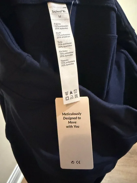 Baleaf Fleece Lined Bootcut Flare Zip-Hem Active Yoga Pants Bundle - New - Picture 16 of 16